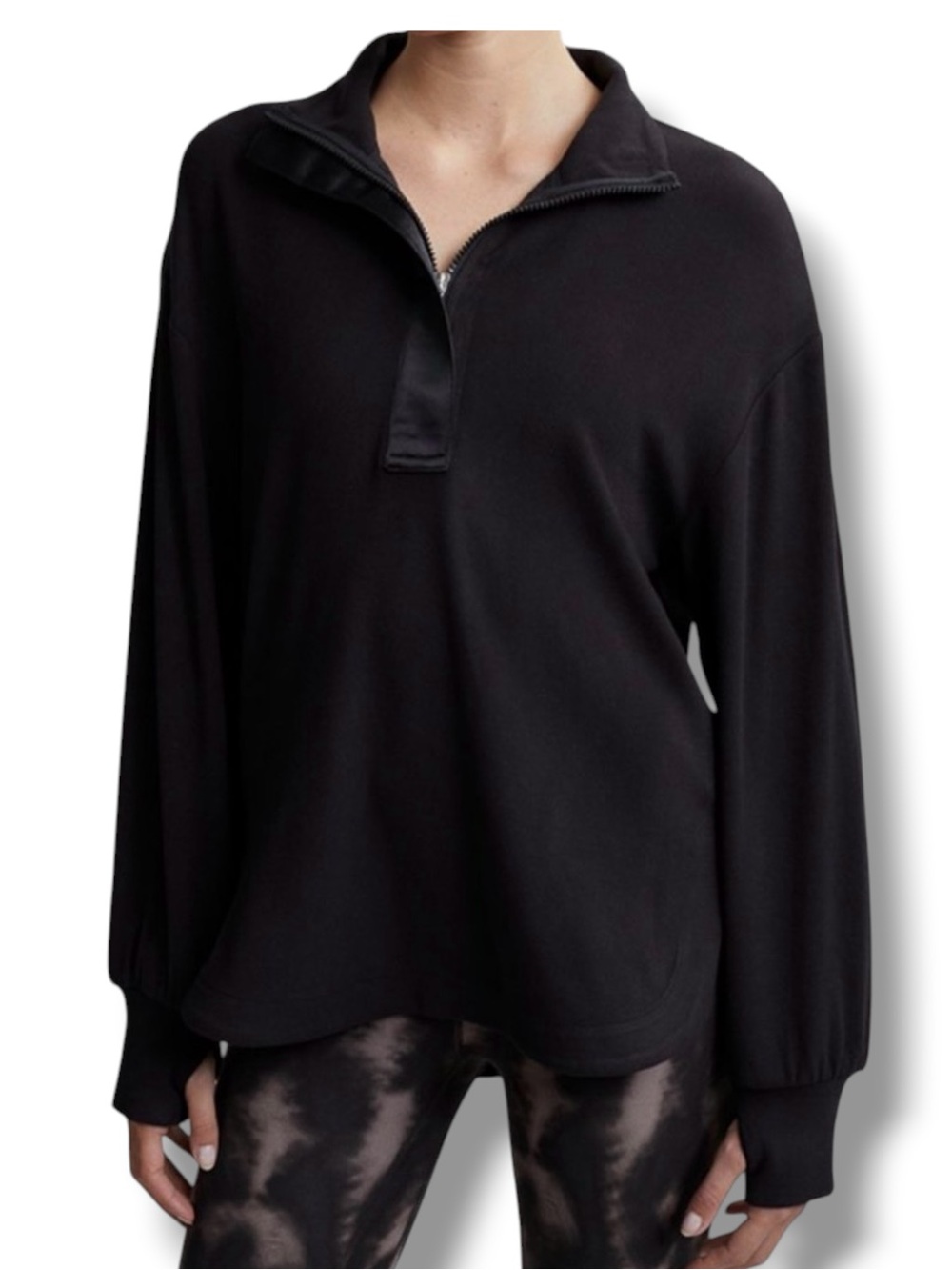 Varley Roeder Half Zip Midlayer Restore
Jersey Black Size XS